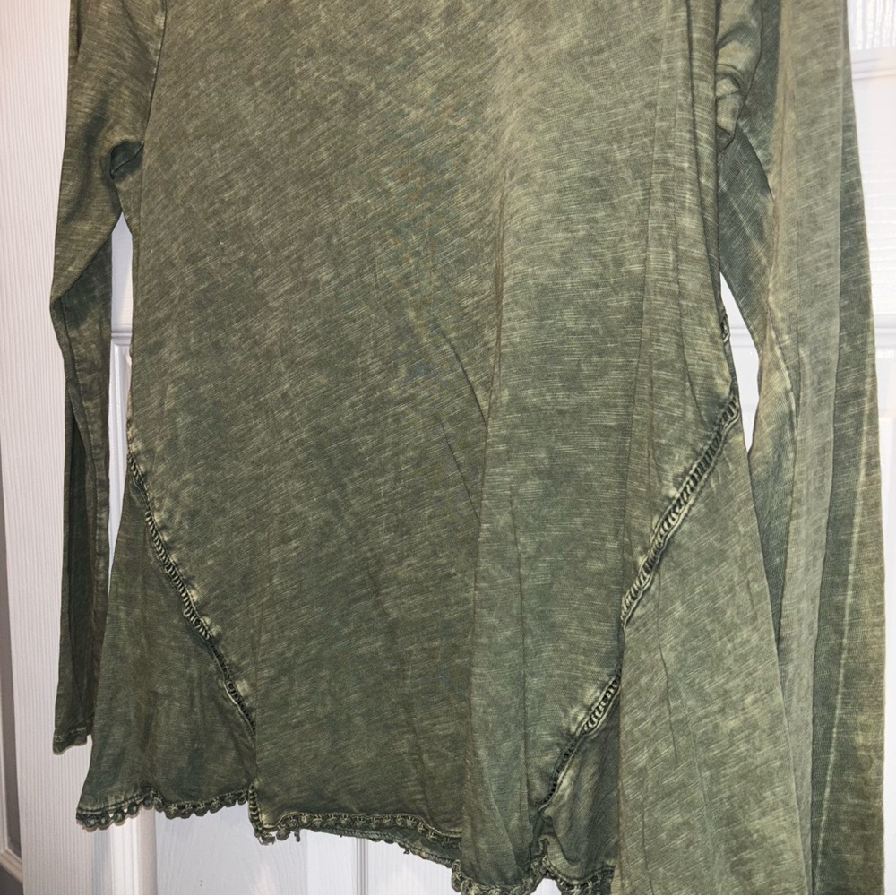 Altard State Olive Green Long Sleeve Top - Picture 2 of 4